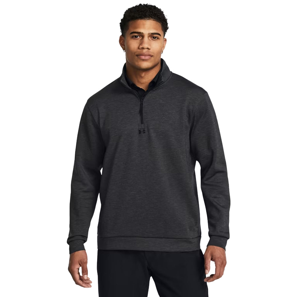 48-Hour Under Armour Men's Black Drive Midlayer Pullover