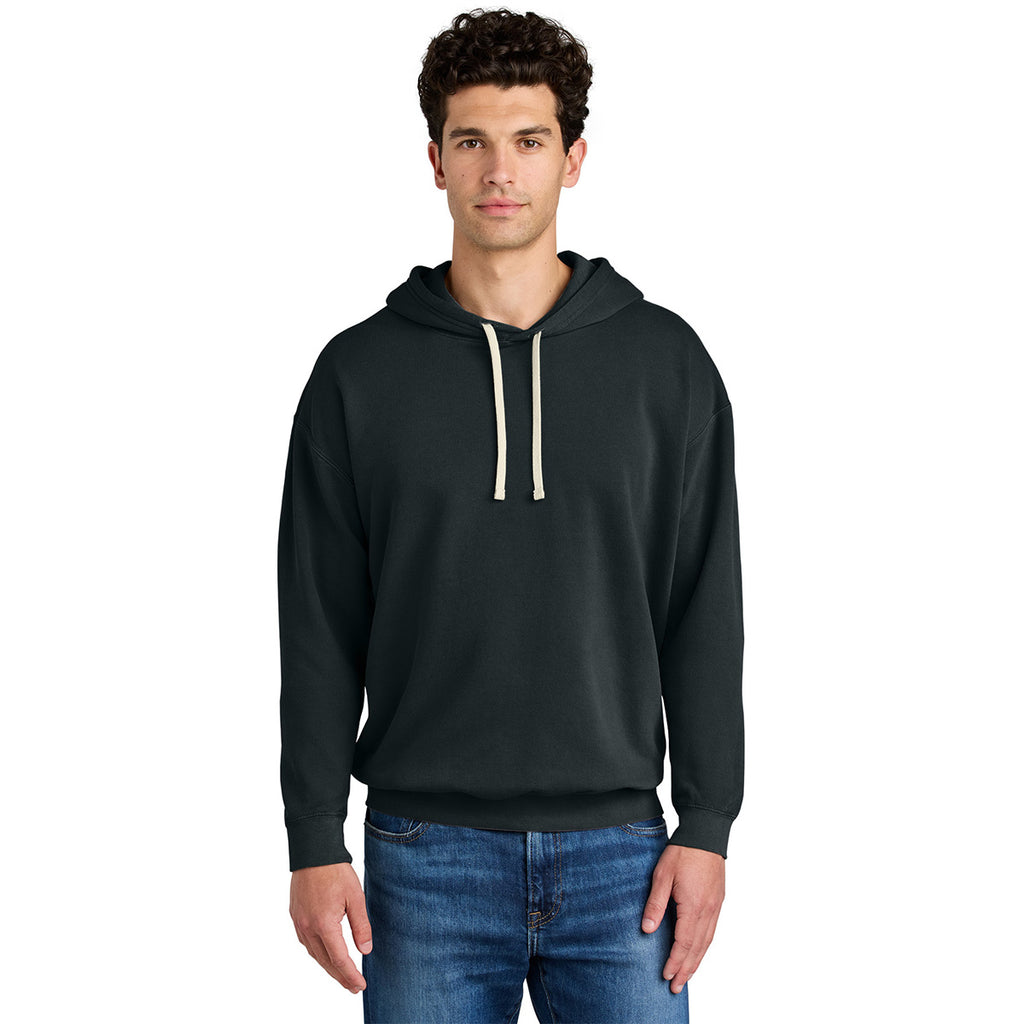 Comfort Colors Unisex Black Lightweight Hooded Sweatshirt