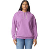 Comfort Colors Unisex Neon Violet Lightweight Cotton Hooded Sweatshirt