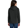 Comfort Colors Youth Black Lightweight Hooded Sweatshirt