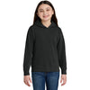 Comfort Colors Youth Black Lightweight Hooded Sweatshirt