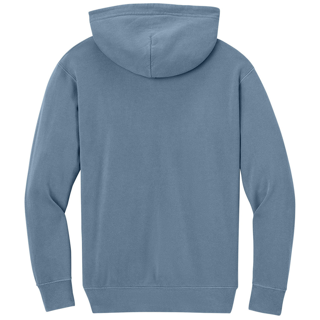 Comfort Colors Youth Blue Jean Lightweight Hooded Sweatshirt