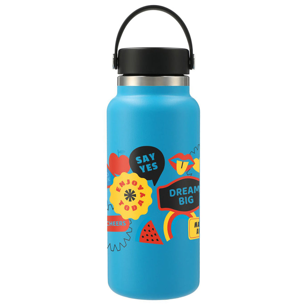 48-Hour Hydro Flask Pacific Wide Mouth 32oz Bottle with Flex Cap