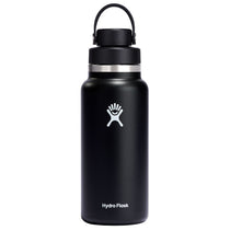 Hydro Flask Black Wide Mouth 32oz Bottle with Flex Chug Cap