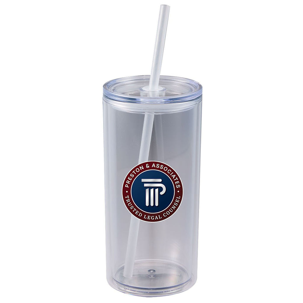 Leed's Clear Marly Recycled Acrylic Tumbler 16oz