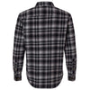 Columbia Men's Black Backland Tartan Cornell Woods Flannel Shirt