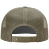 Richardson Black/Green Camo/Loden 7-Panel Trucker