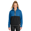 Cotopaxi Women's Atlantic/Black Amado 1/2-Zip Fleece