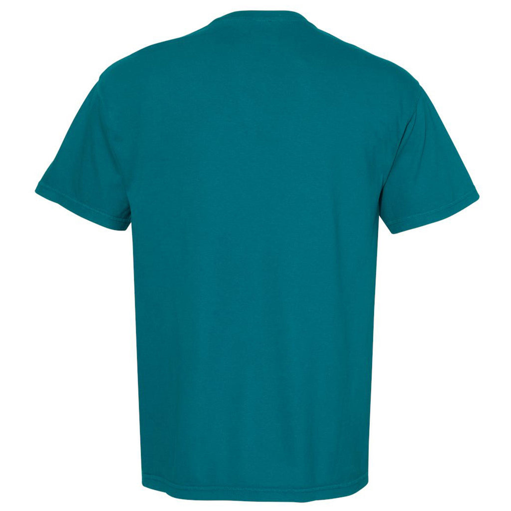Comfort Colors Unisex Topaz Blue Garment-Dyed Heavyweight T-Shirt