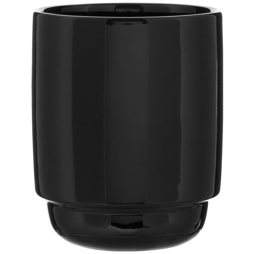 ETS Express Black Olly 16oz Stackable Ceramic Mug