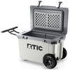 RTIC White & Grey 52 QT Ultra-Light Wheeled Cooler