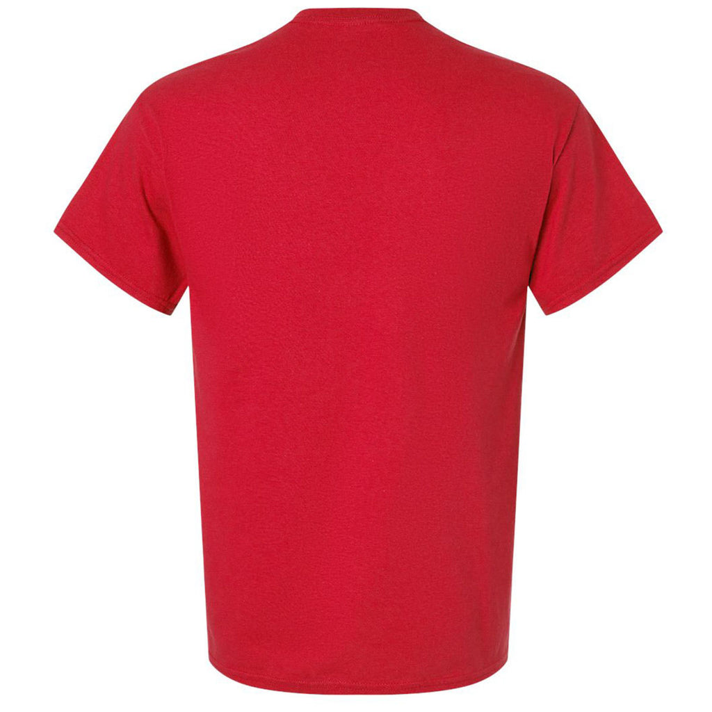 Gildan Men's Red Ultra Cotton 6 oz. T-Shirt