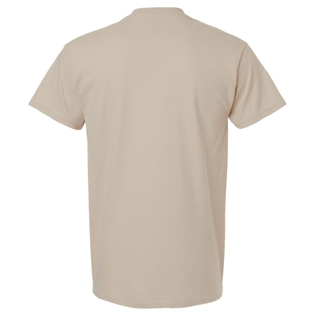 Gildan Men's Sand Ultra Cotton 6 oz. T-Shirt