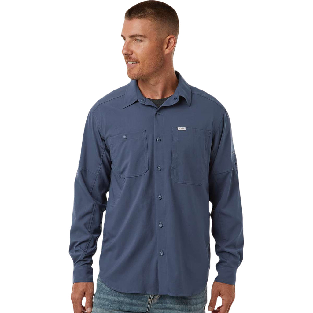 Columbia Men's Dark Mountain Silver Ridge Utility Lite Long Sleeve Shirt