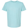 Tultex Unisex Heather Purist Blue Fine Jersey T-Shirt