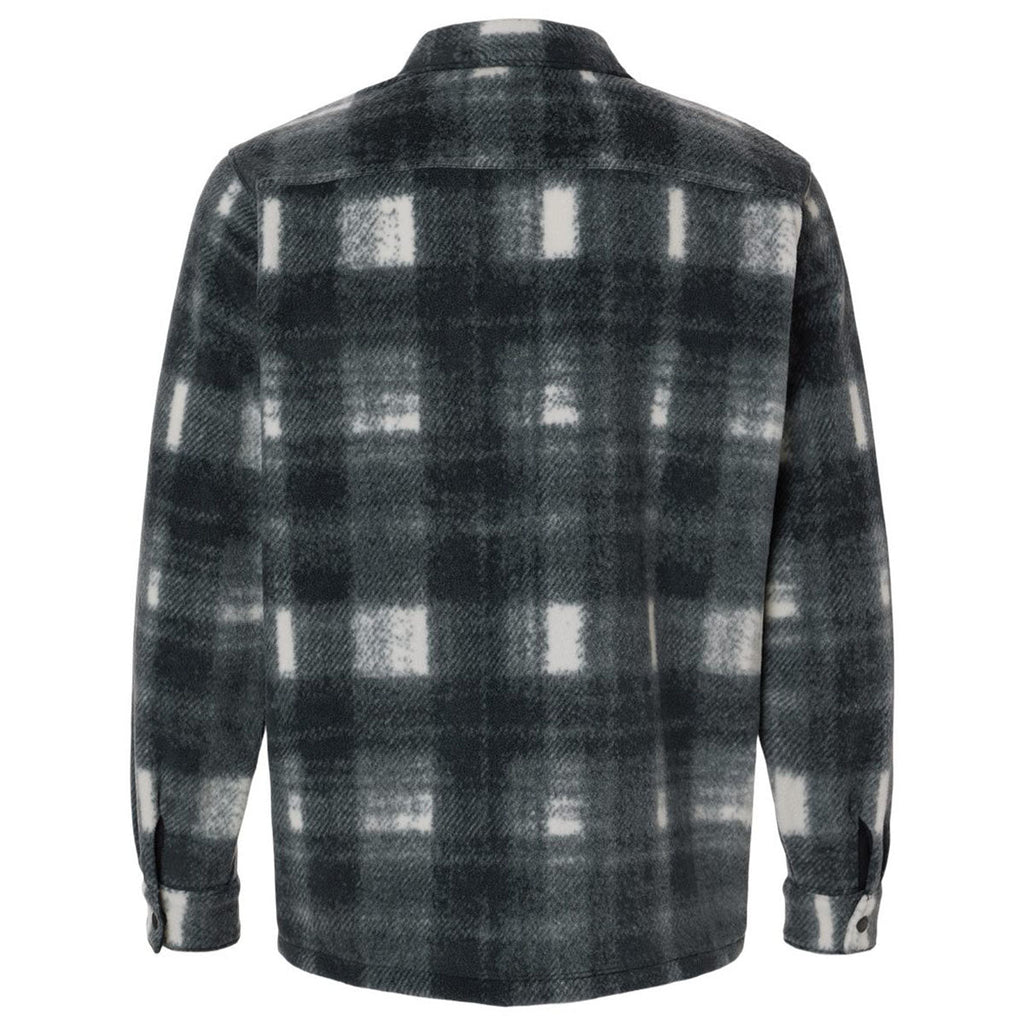 Columbia Men's Chalk Omblur Steens Mountain Printed Shirt Jacket II