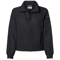 Columbia Women's Black Time Is Right II Windbreaker