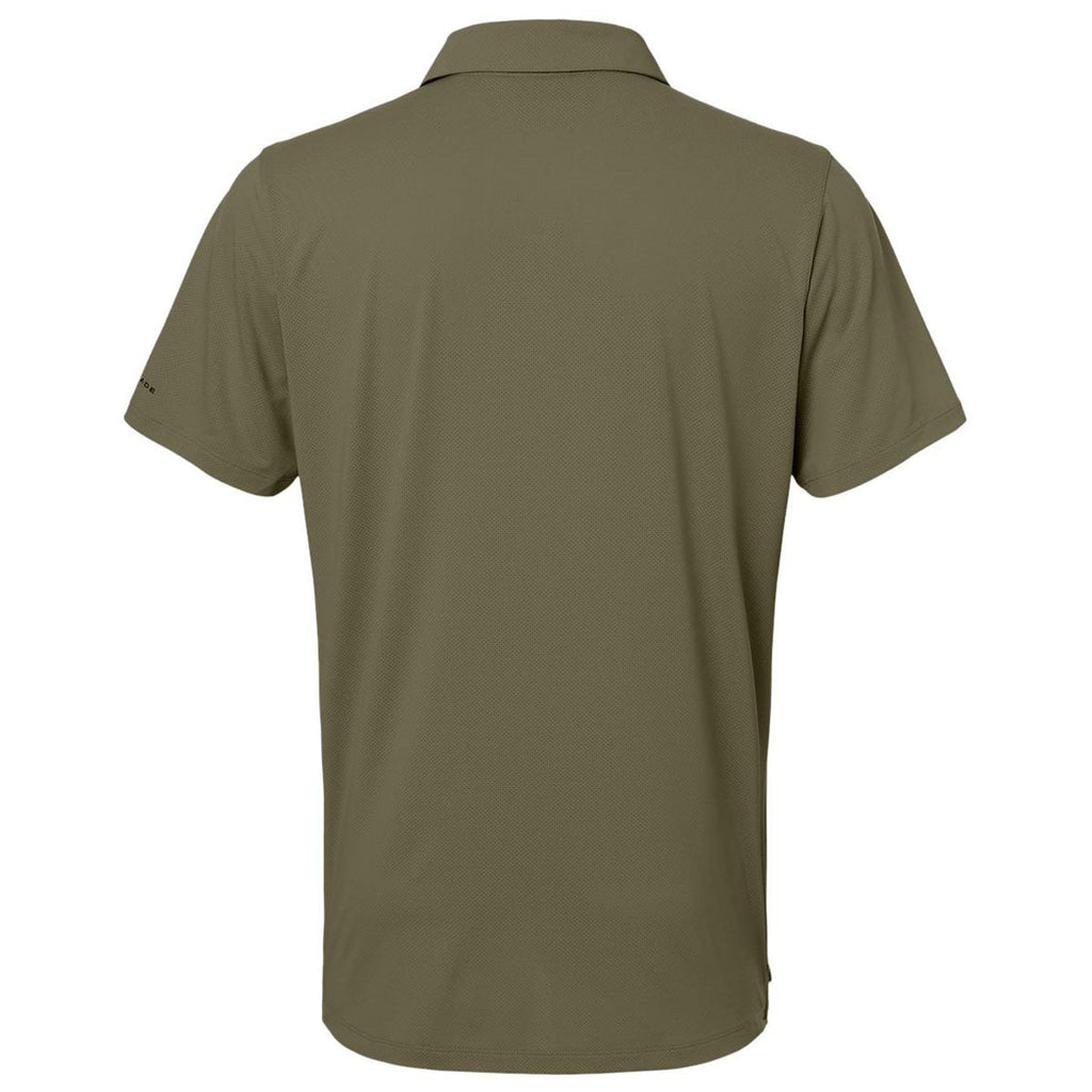 Columbia Men's Stone Green Tech Trail Utility Polo