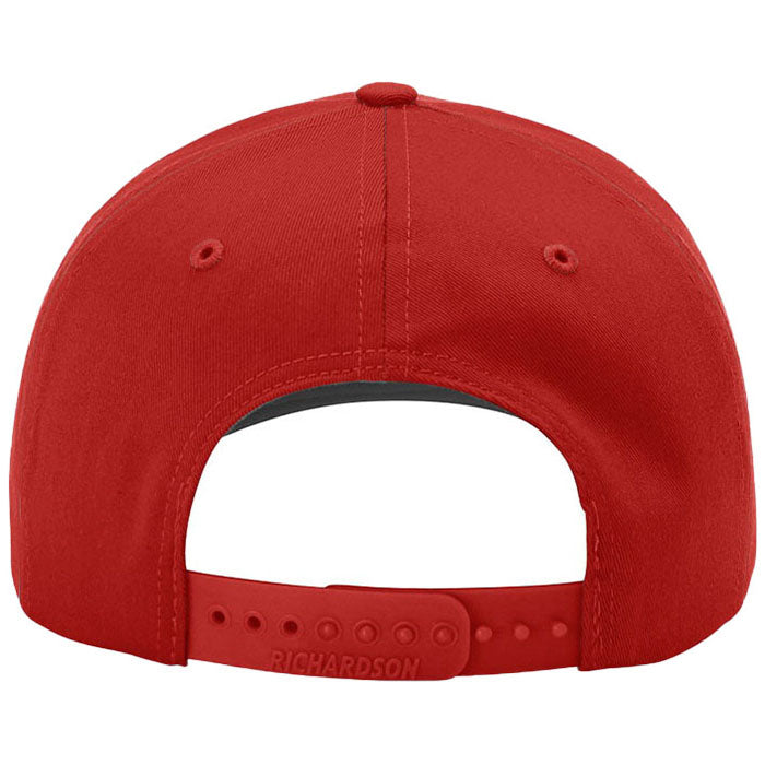 Richardson Red Pro Twill Snapback