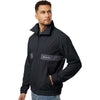 Columbia Men's Black/Shark Spire Valley Windbreaker