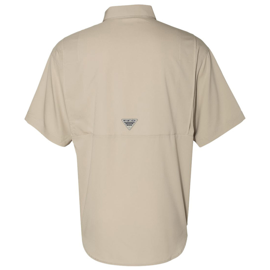 Columbia Men's Fossil PFG Tamiami Short Sleeve Shirt