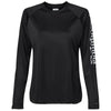 Columbia Women's Black/Cirrus Grey PFG Long Sleeve Tidal Tee