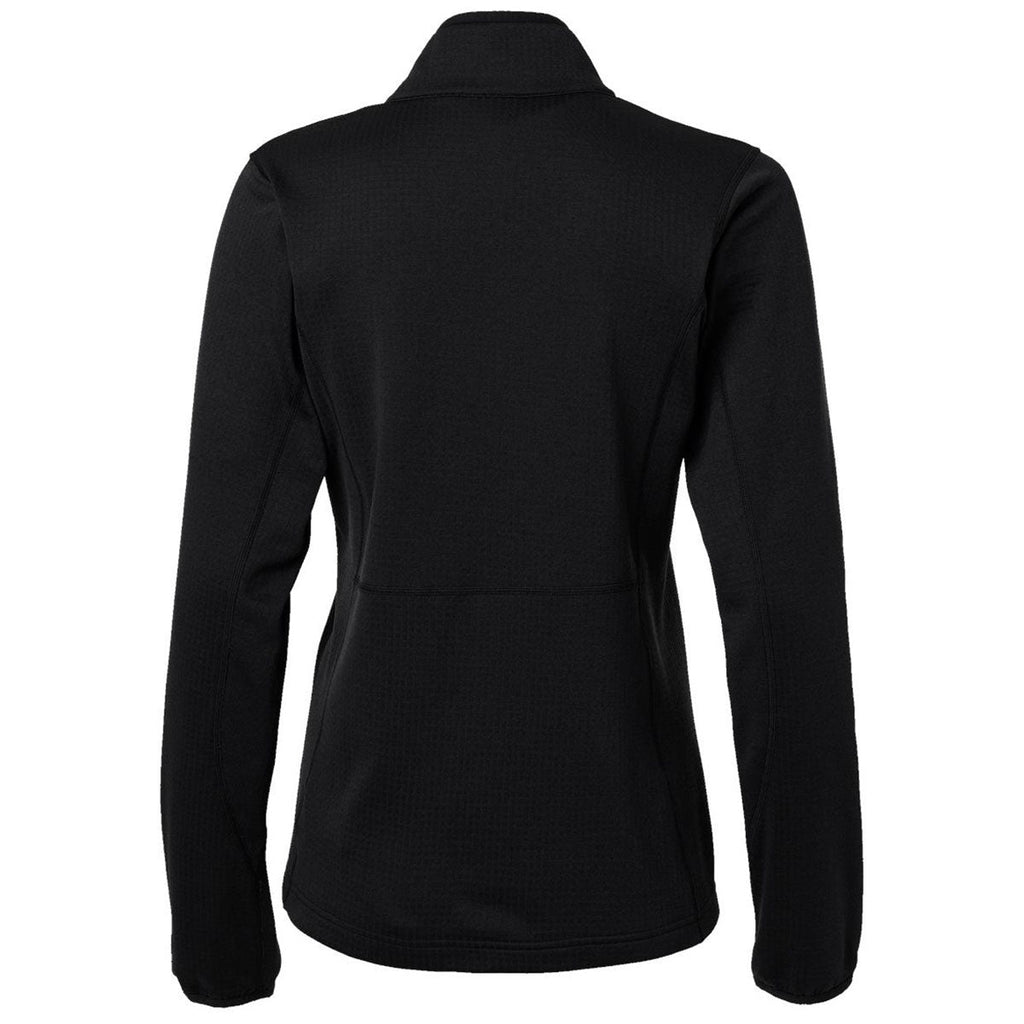 Columbia Women's Black Essential Hike Grid Fleece Half-Zip Pullover