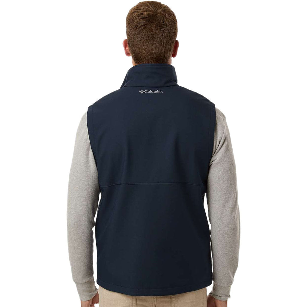 Columbia Men's Collegiate Navy Ascender II Soft Shell Vest