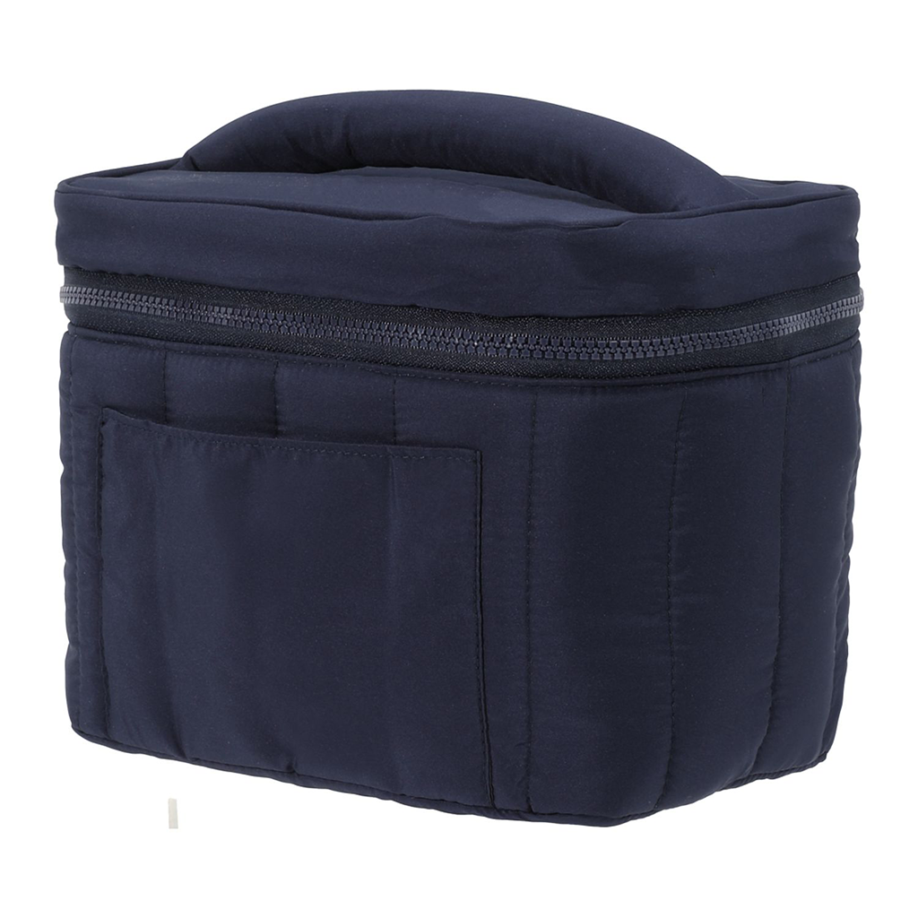 Leed's Navy Puffer Recycled 9 Can Lunch Cooler