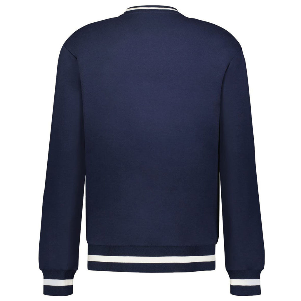 Hollway Unisex Navy/Vanilla Heritage Prep Crewneck Sweatshirt