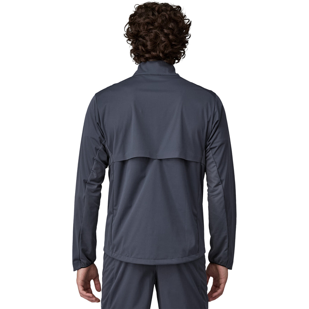 Patagonia Men's Smolder Blue Wind Shield Jacket