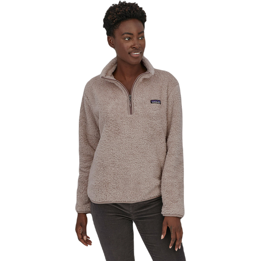 Patagonia Women's Shroom Taupe Los Gatos Fleece Quarter Zip