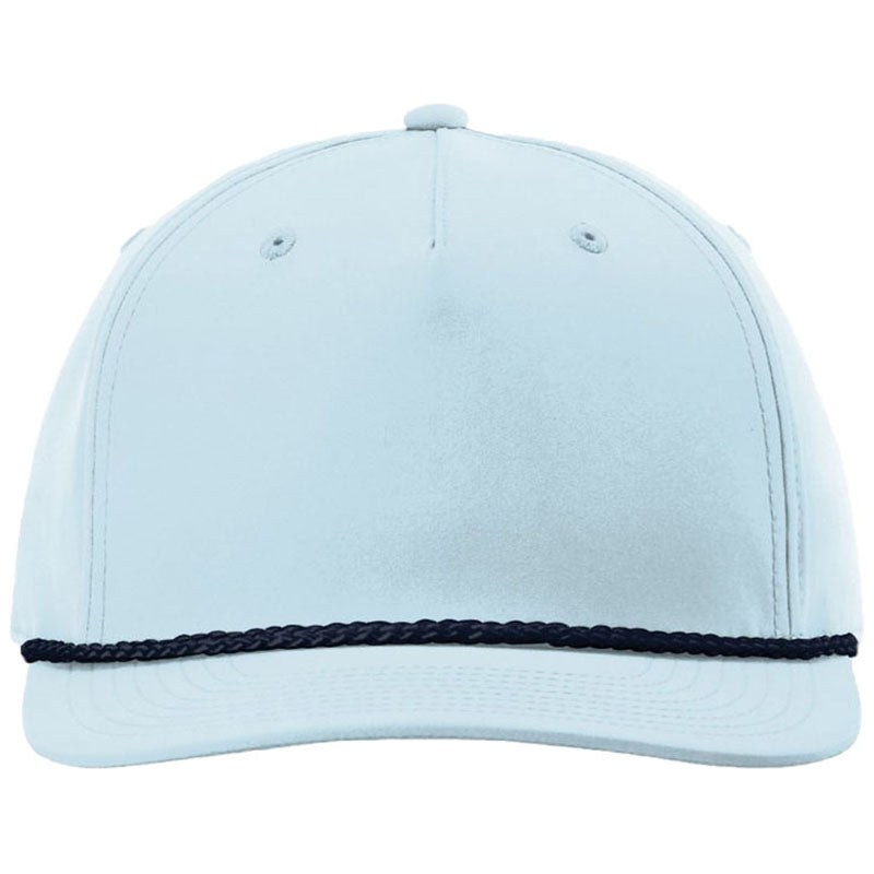 Richardson Soft Blue/Navy 5-Panel Classic Rope Cap