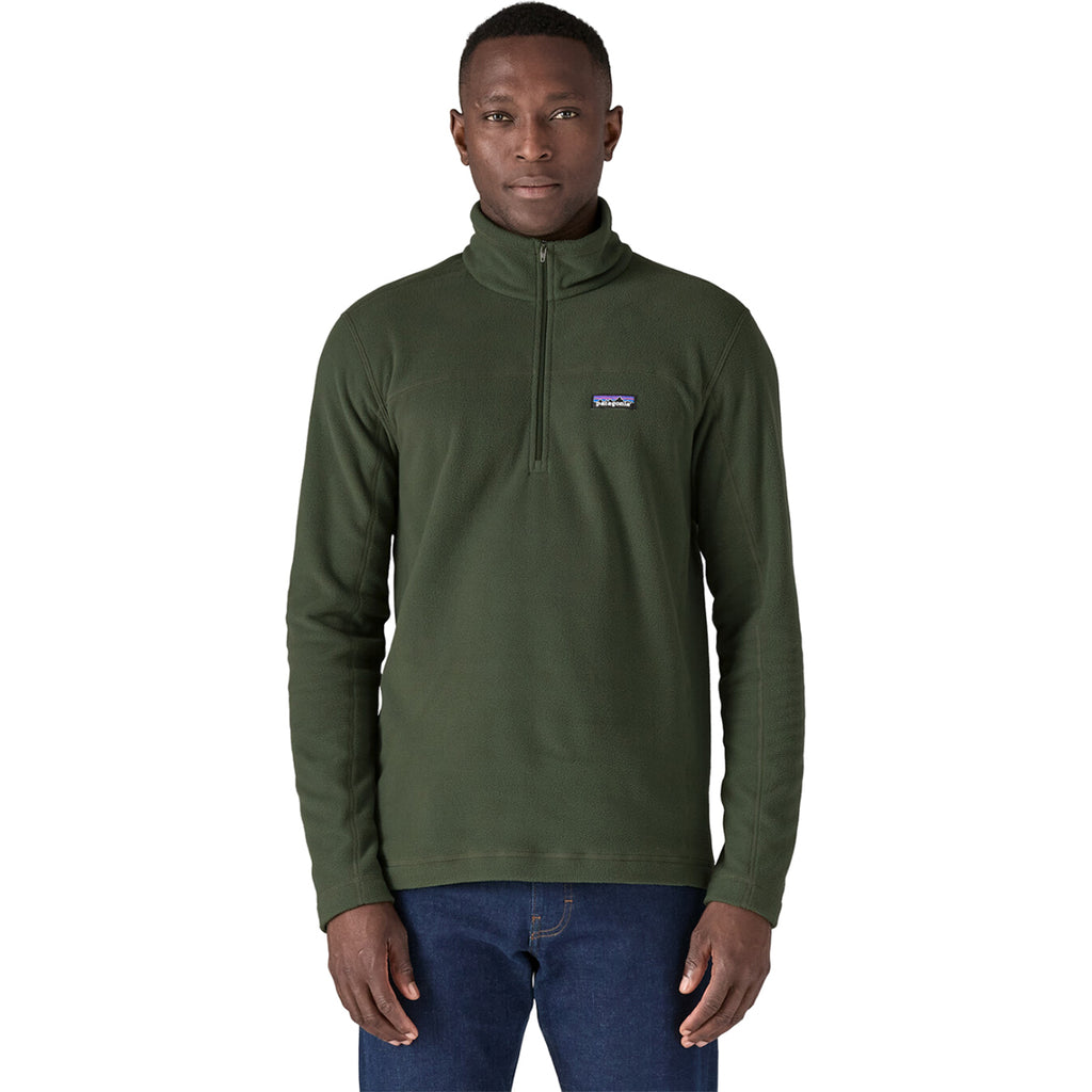 Patagonia Men's Torrey Pine Green Micro D Fleece 1/4-Zip