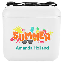 FOAM White 30-Can EVA Cooler - Printed