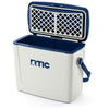 RTIC Cool Grey & Navy 16 QT Road Trip Cooler