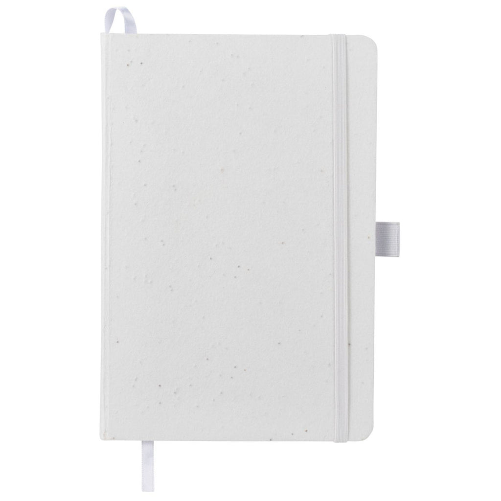 JournalBooks Beige Recycled Seed Paper Bound Notebook