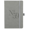 JournalBooks Grey Mano Recycled Hard Bound Notebook