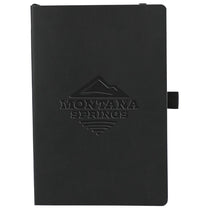 JournalBooks Black Skiva Soft Bound Notebook