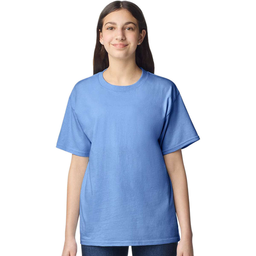 Gildan Youth Carolina Blue Light Cotton T-Shirt