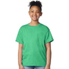 Gildan Youth Heather Irish Green Light Cotton T-Shirt
