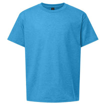 Gildan Youth Heather Sapphire Light Cotton T-Shirt