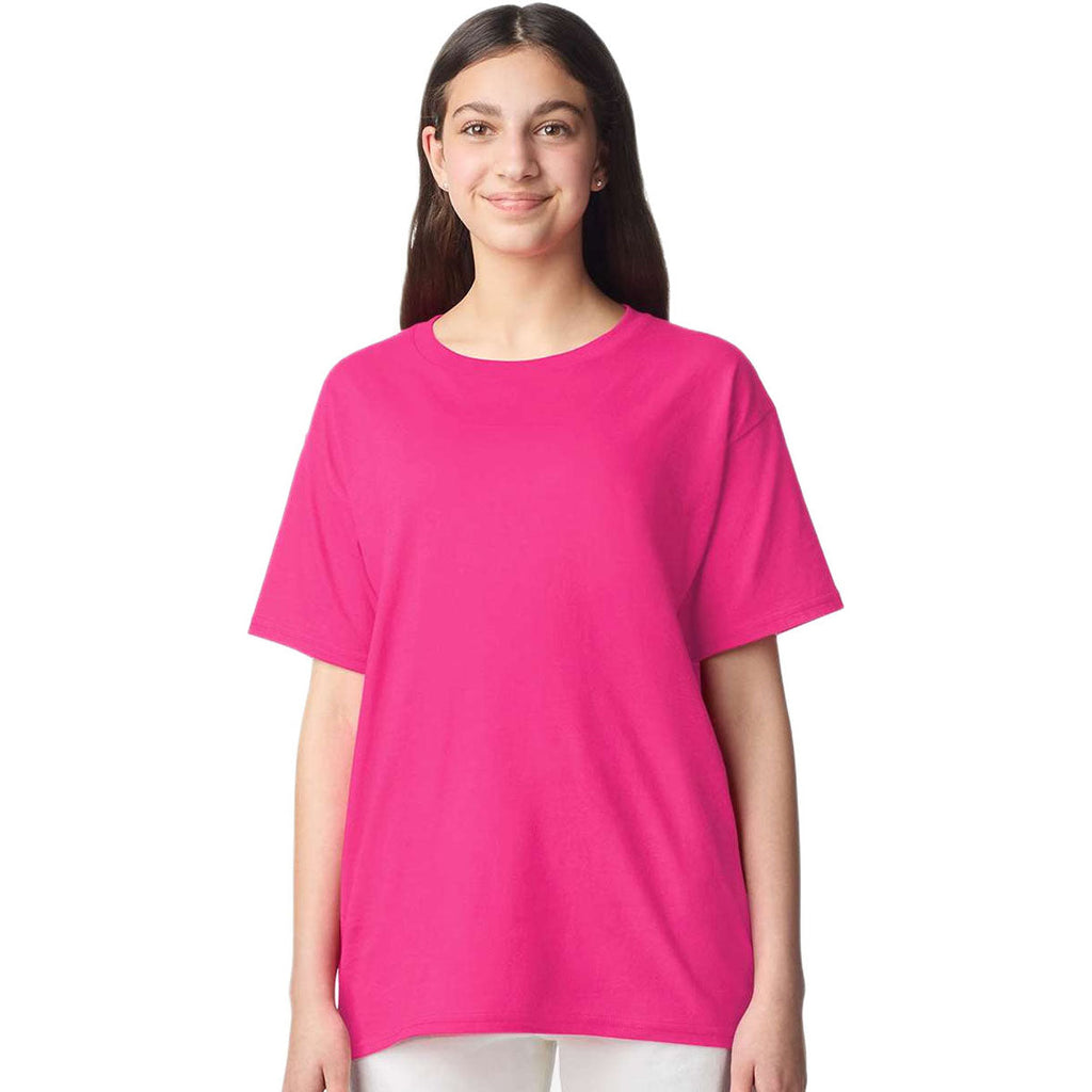Gildan Youth Heliconia Light Cotton T-Shirt