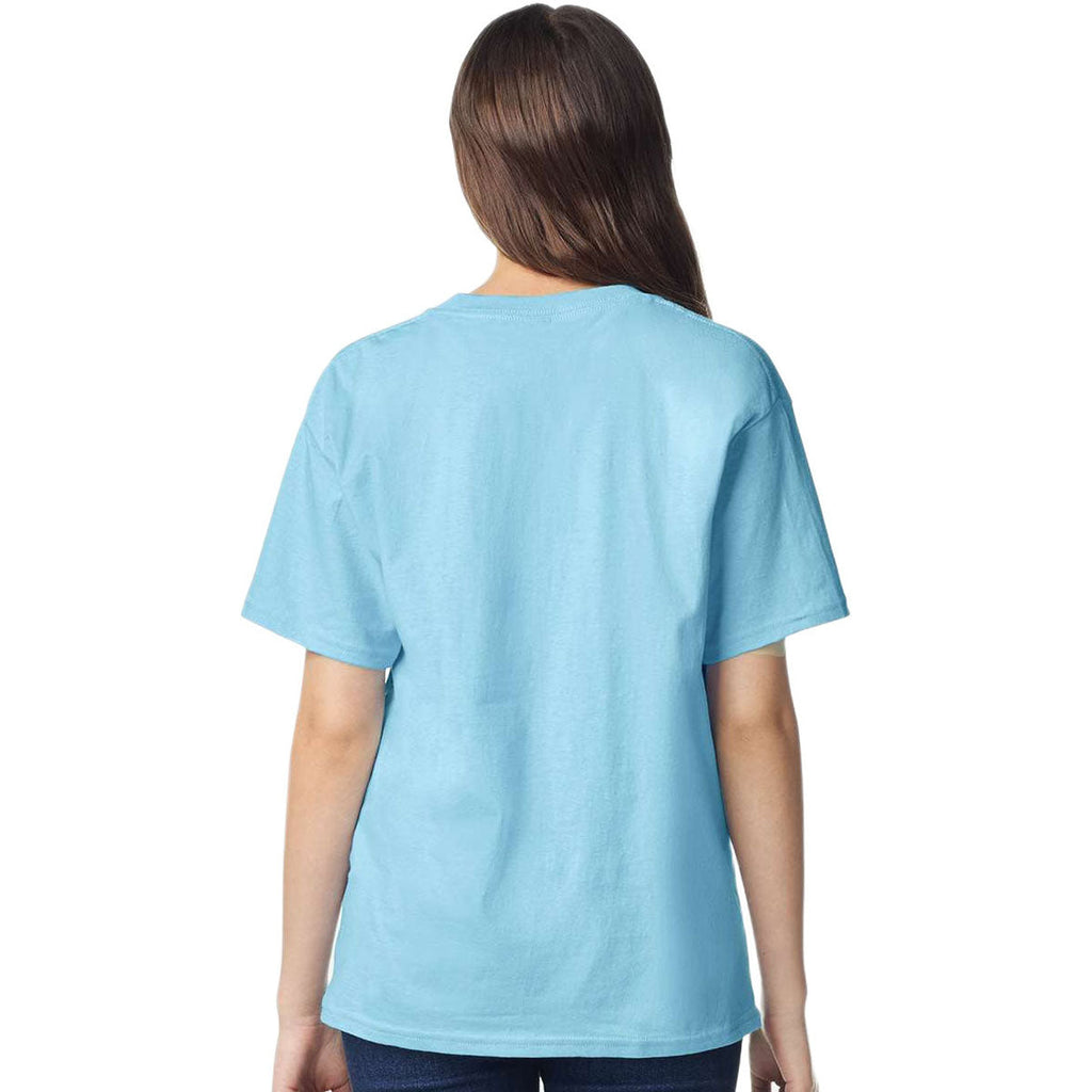 Gildan Youth Sky Light Cotton T-Shirt