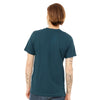 Bella + Canvas Unisex Deep Teal Jersey Short-Sleeve T-Shirt