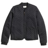 Marine Layer Women's Black Corbet Quilted Bomber