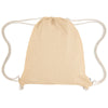 Hit Heather Beige Arden Recycled Cotton Drawstring Bag