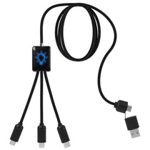 SCX Design Blue 5-in-1 Eco Easy-to-Use Cable