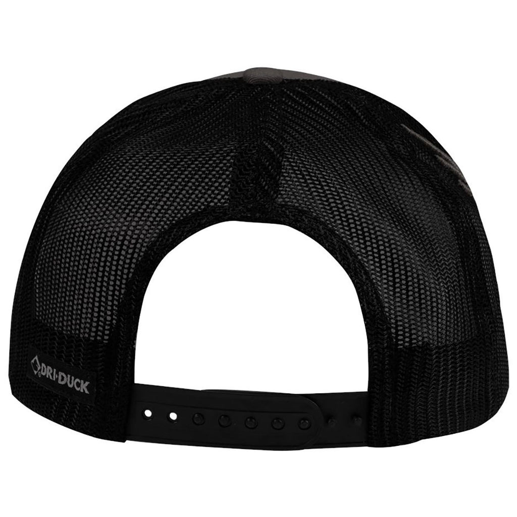 Dri Duck Charcoal Mesh 3D Buck Pro Cap