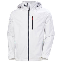 Helly Hansen Men's White Crew Hooded Jacket 2.0